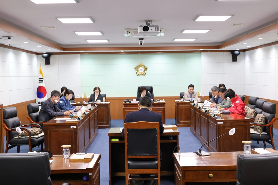 제360회 동해시의회 임시회 - 사전안건 토의 및 현안보고_1