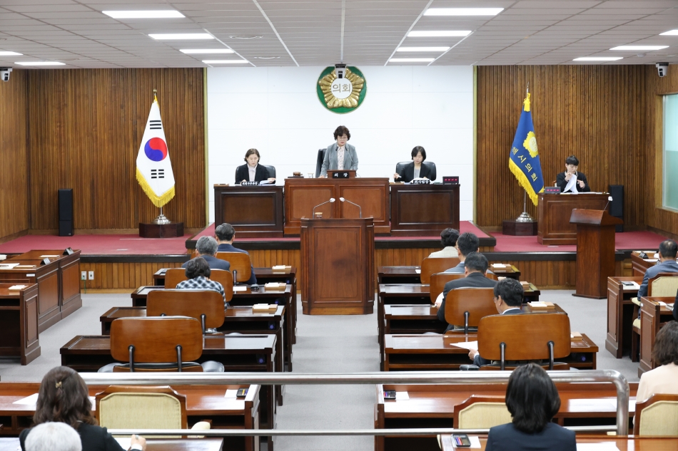 제361회 동해시의회 임시회 제1차 본회의_1