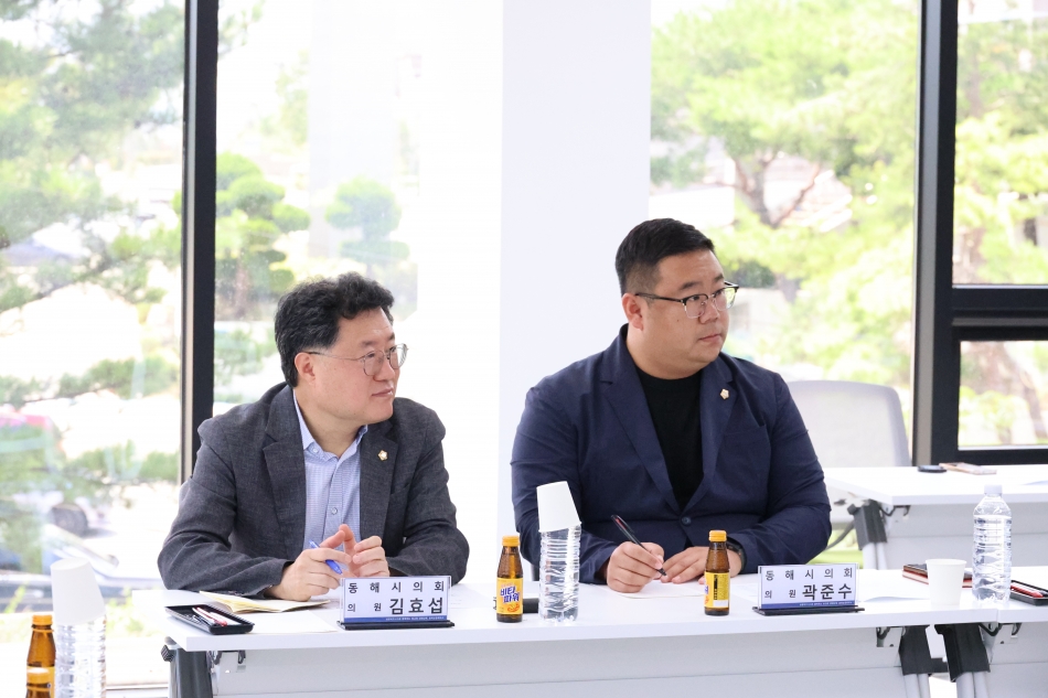 동해시의회-동해상공회의소 간담회_8
